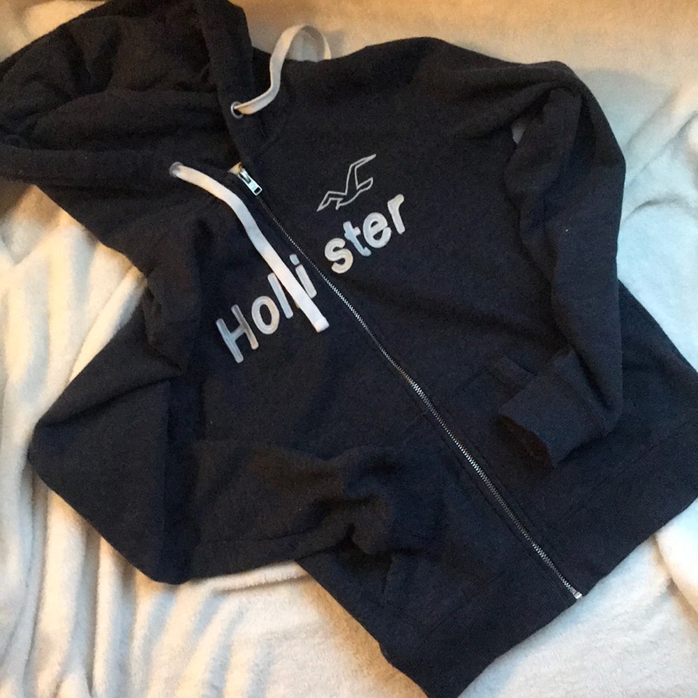 Hollister Zip Up Hoodie